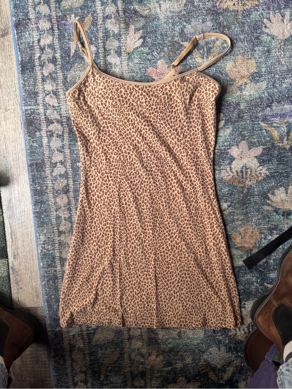 Victoria's Secret Tan Leopard Cotton Nightgown